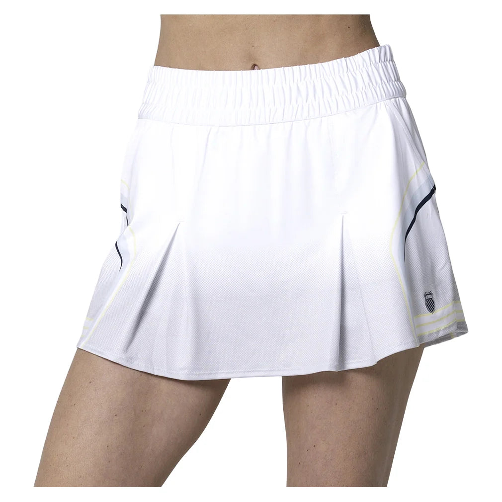 Women's Doubles 14 Inch Tennis Skorts Meteorite