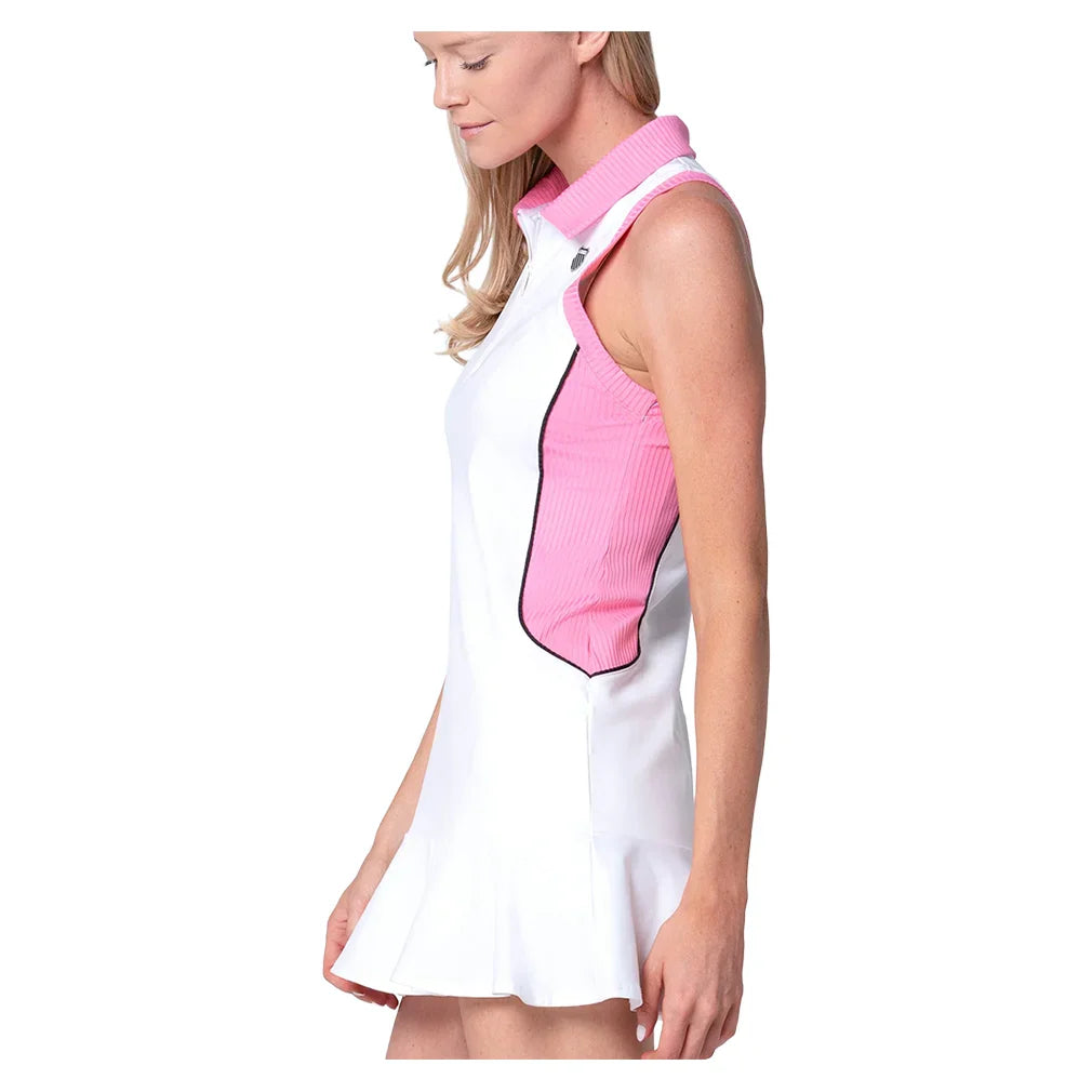 Women's Hyper Court Tennis Dress Techno Pink