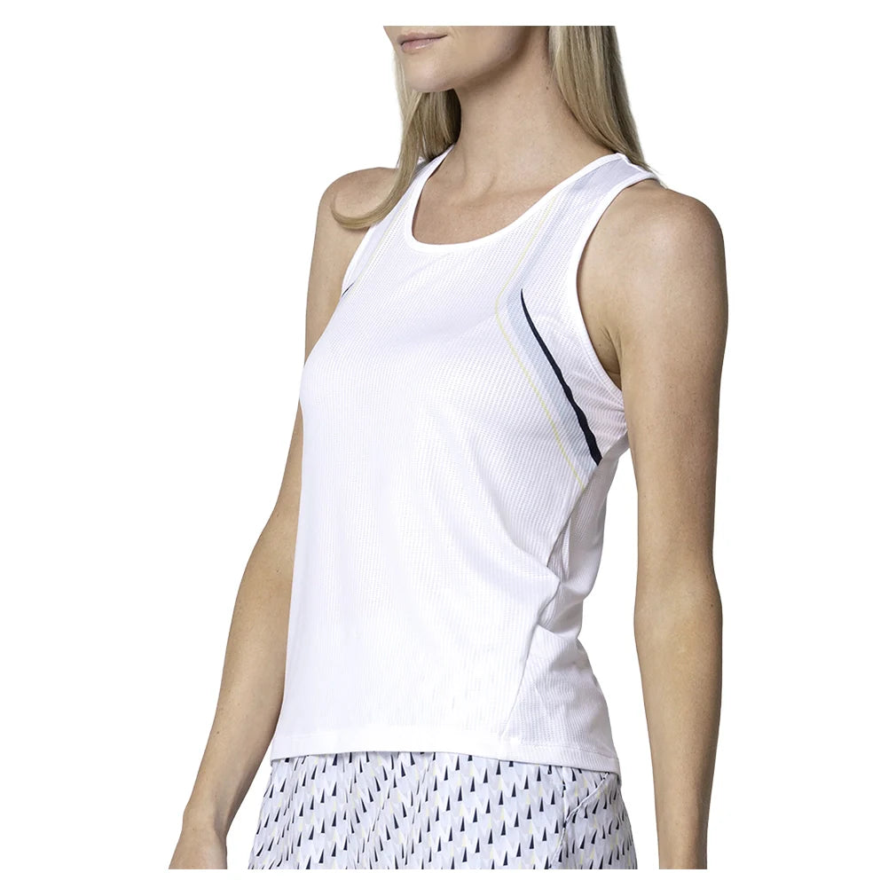Women's Precision Tennis Tank Limoncello