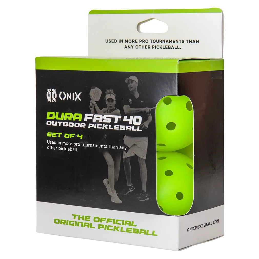 Dura Fast 40 Outdoor Pickleball 4-Pack