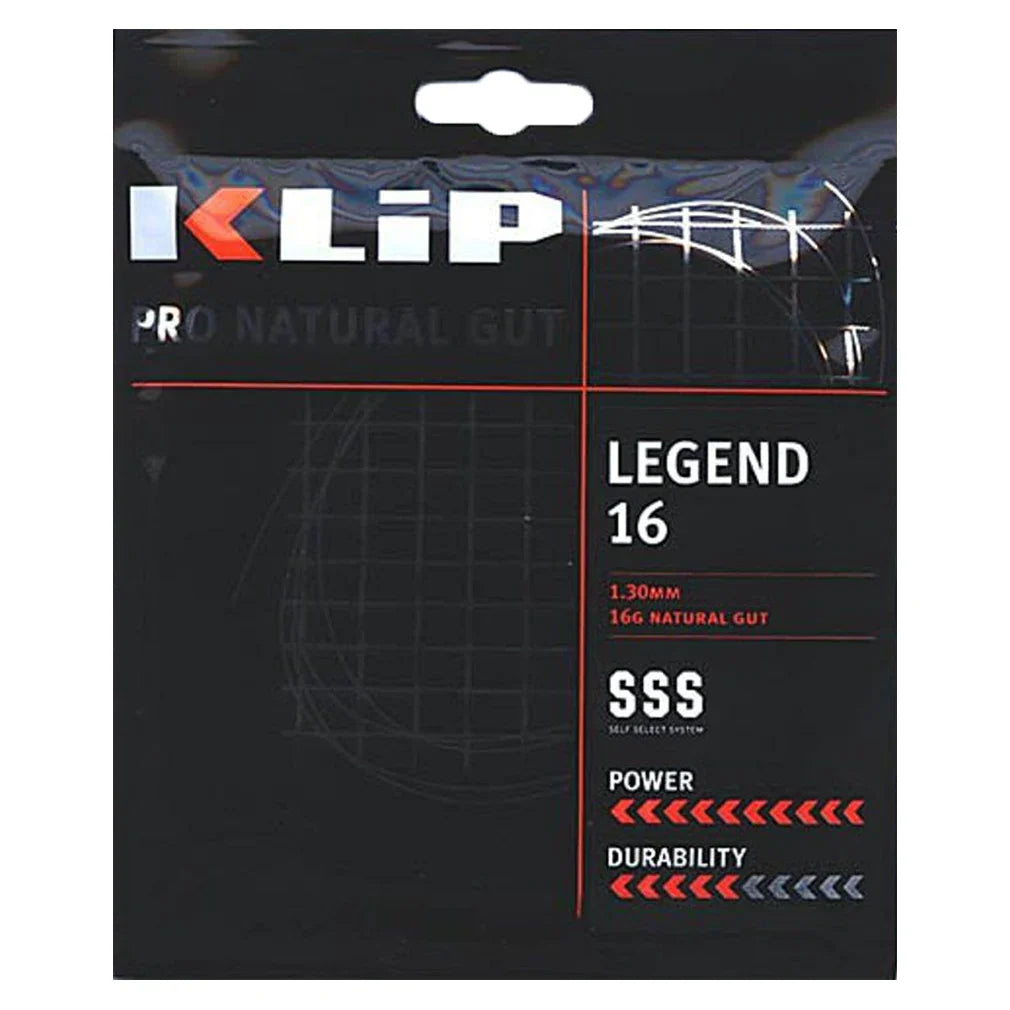 Legend Tour Natural Gut Tennis String Black