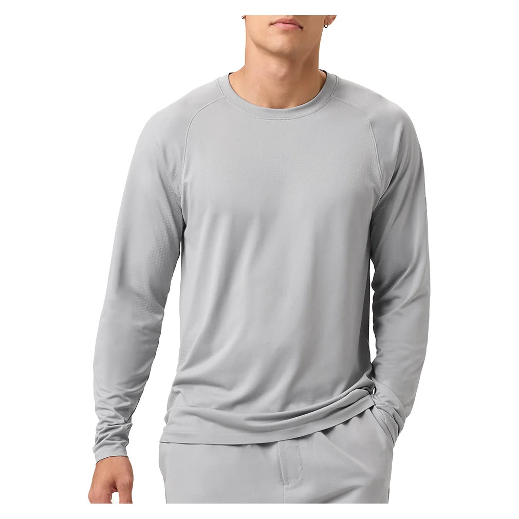 Mens Lucky Ace Seamless Long Sleeve Tennis Top