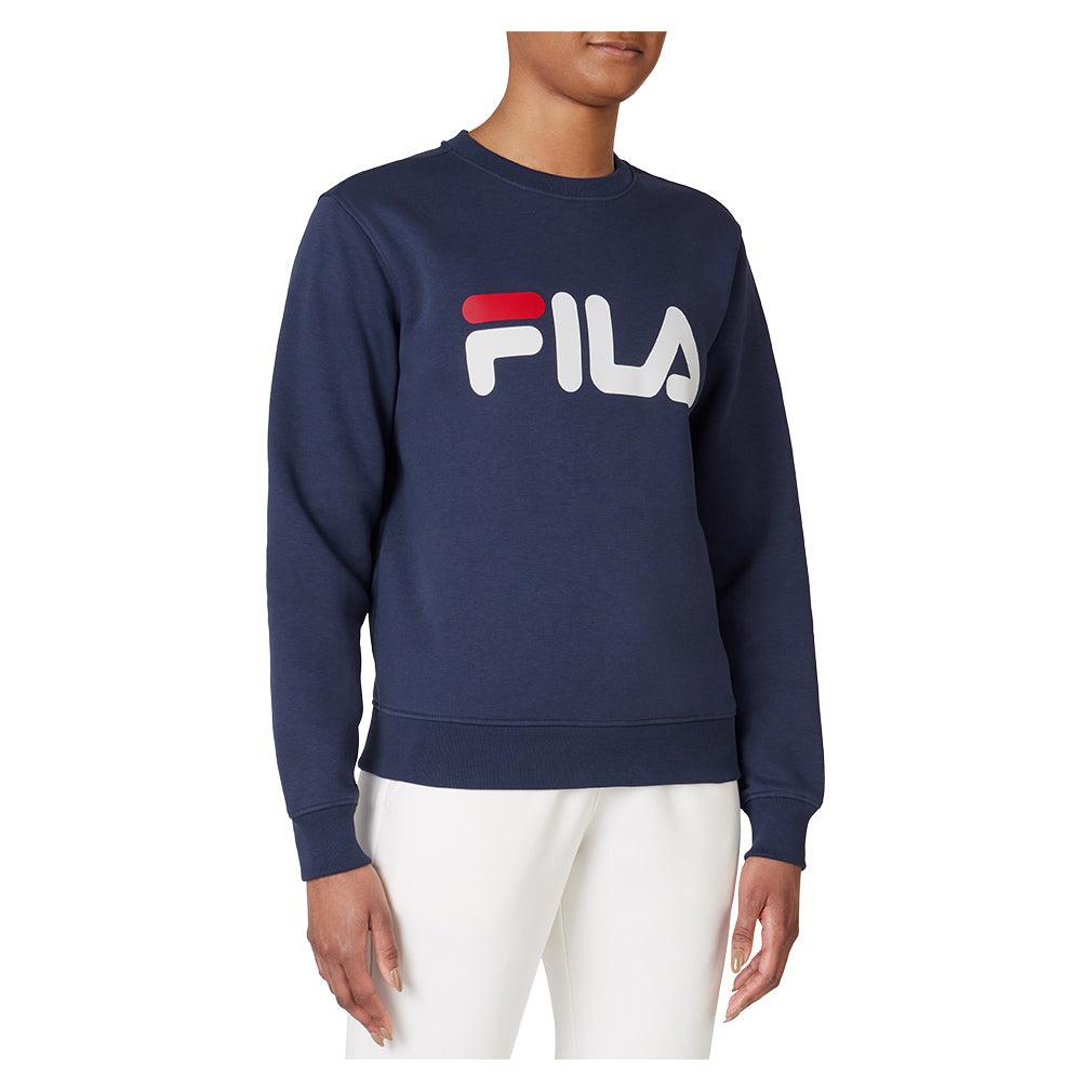 Women's Classic Logo Long Sleeve Tennis Crew