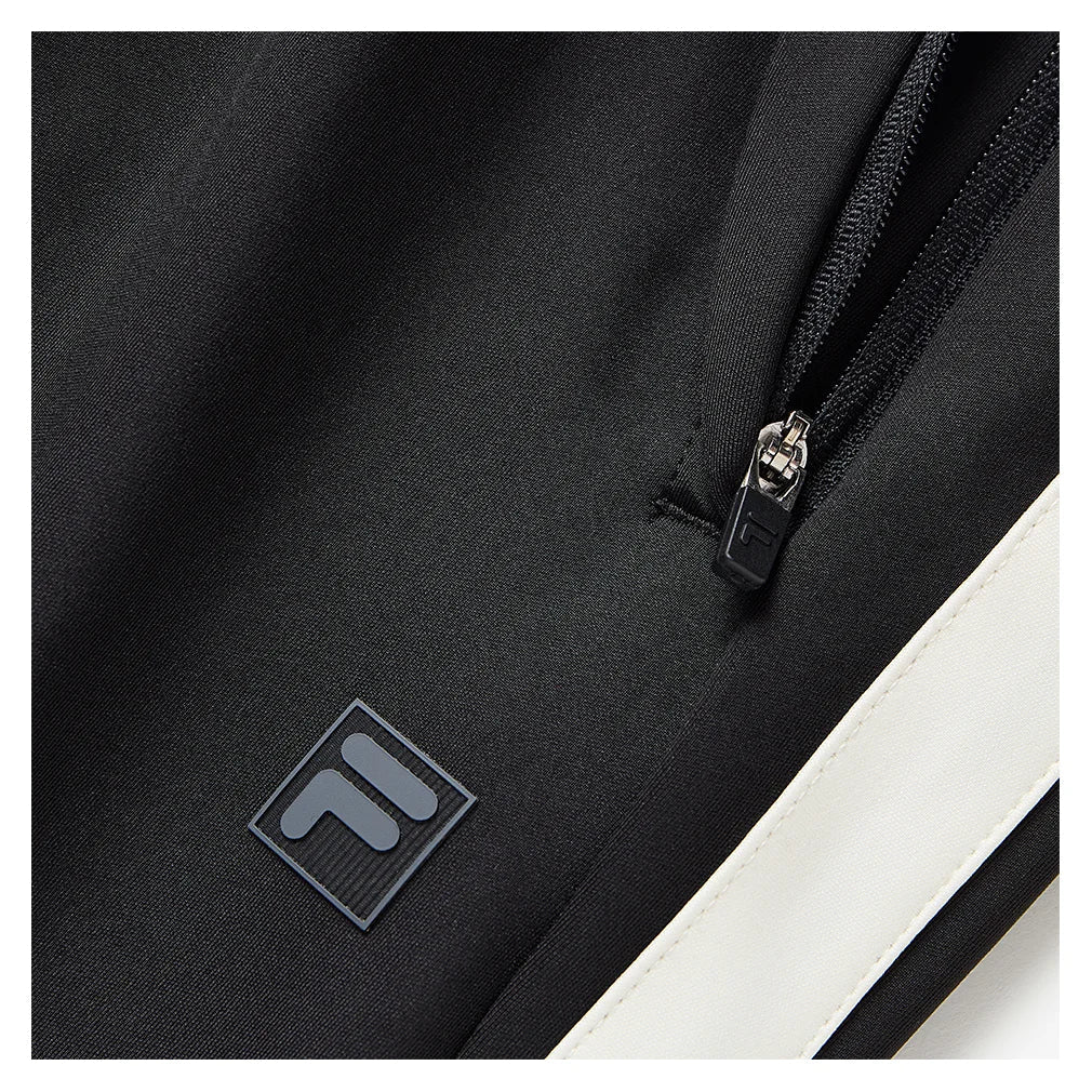 Womens Break Point Impact Tennis Pant Black and Gardenia