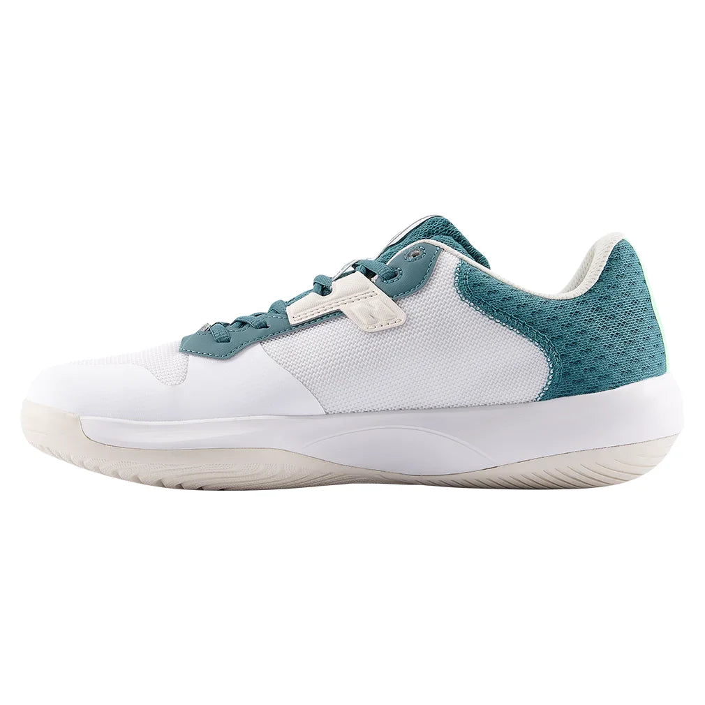 Men's 696v6 D Width Tennis Shoes White and Green