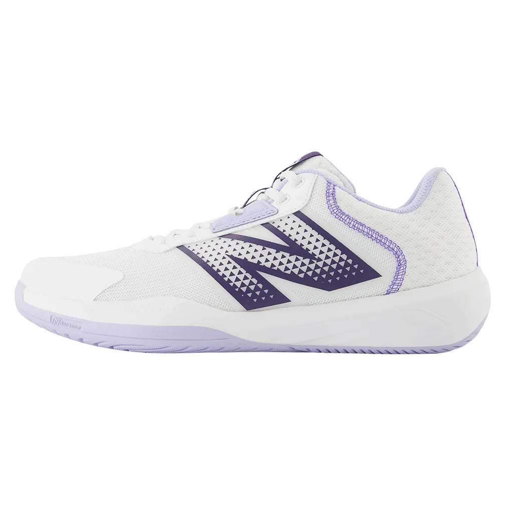 Men's 696v6 D Width Tennis Shoes White and Grey