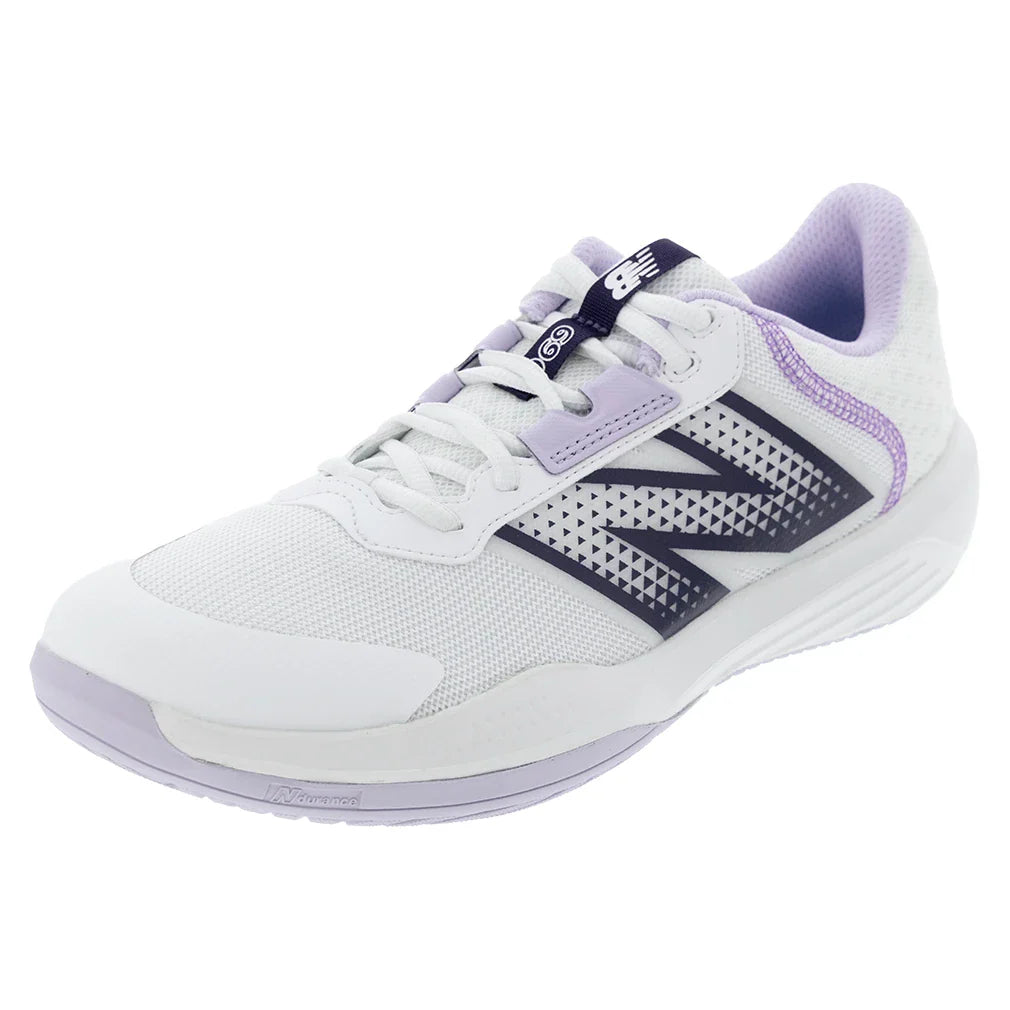 Men's 696v6 D Width Tennis Shoes White and Grey