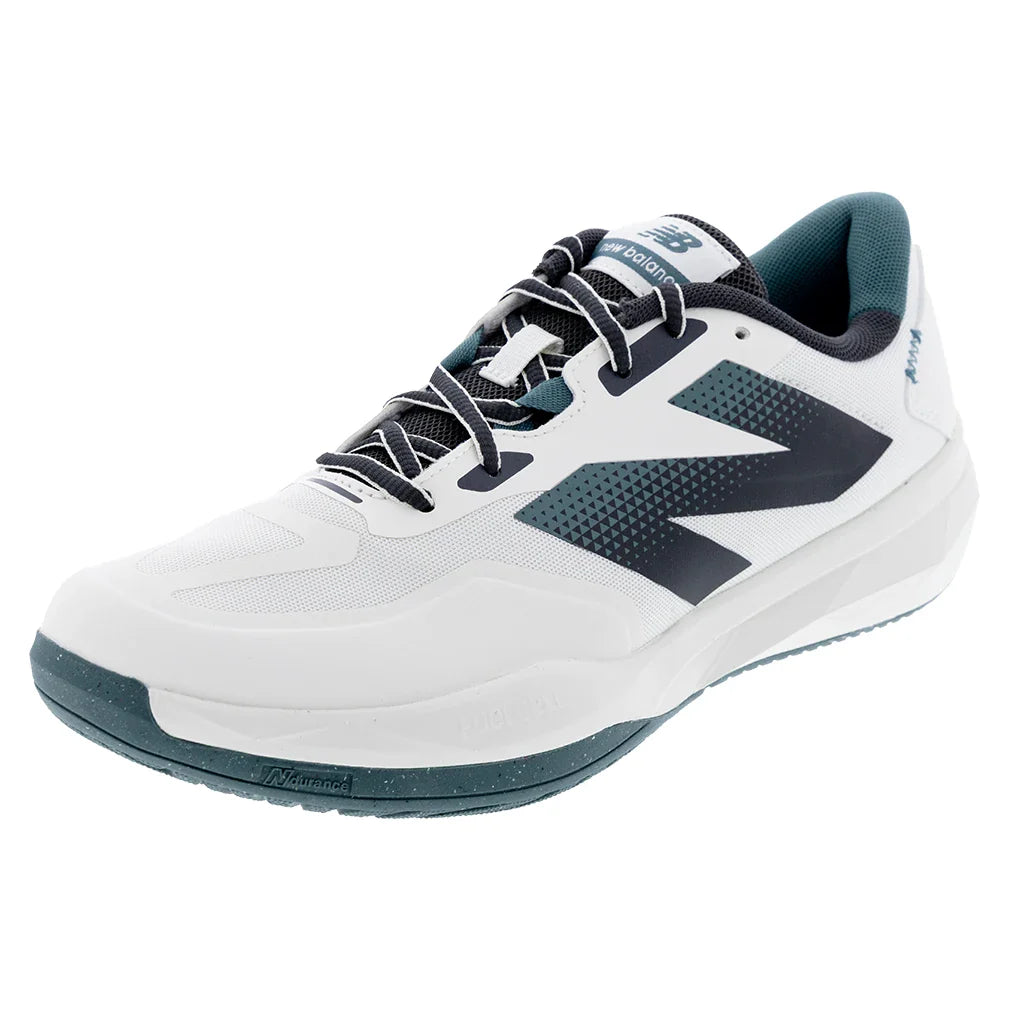 Men's FuelCell 796v4 2E Width Tennis Shoes Sea Salt and New Spruce