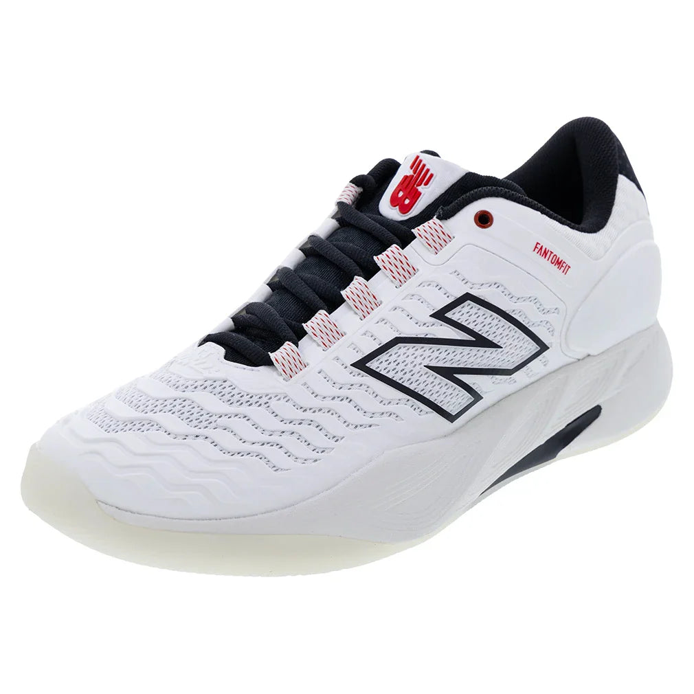 Men's Fresh Foam X CT-Rally v2 D Width Tennis Shoes White and Gum