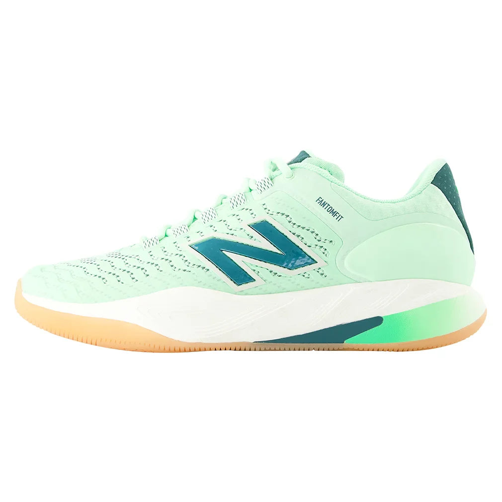 Men's Fresh Foam X CT-Rally v2 D Width Tennis Shoes Lab Green and New Spruce