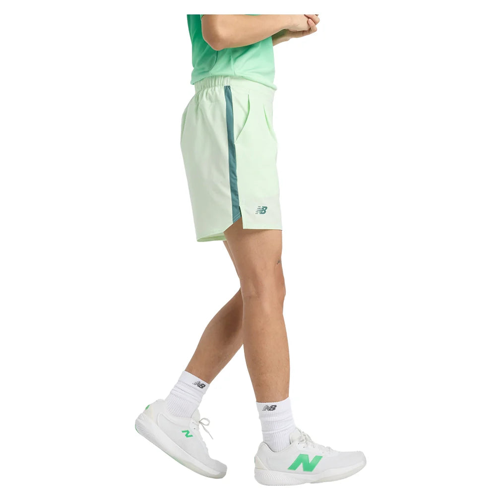 Men's Tournament Tennis Short Melon Water