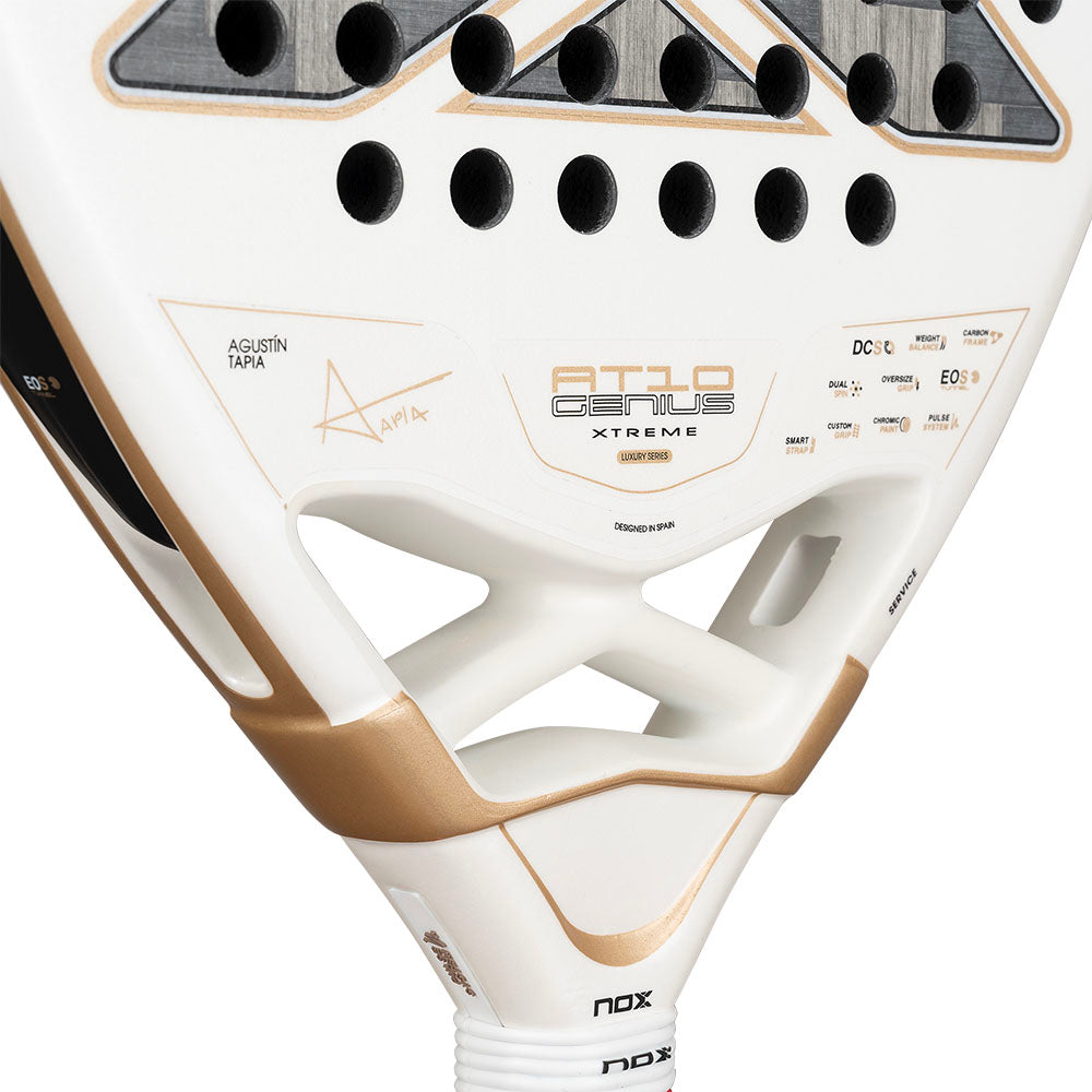 NOX AT10 GENIUS 12K Alum Xtreme 2026 by AGUSTIN TAPIA Padel Racket Palas Nox