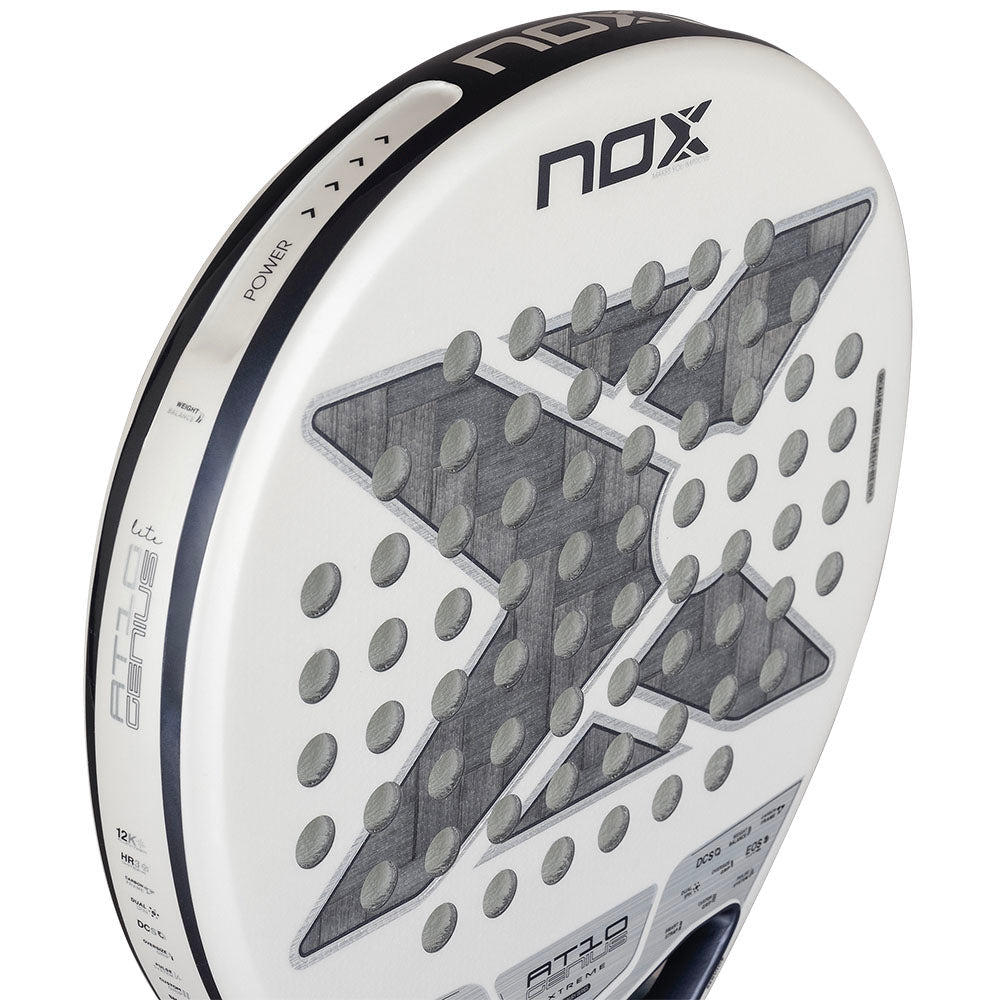 NOX AT10 GENIUS 12K Alum Xtreme Lite 2026 by AGUSTIN TAPIA Padel Racket Palas Nox
