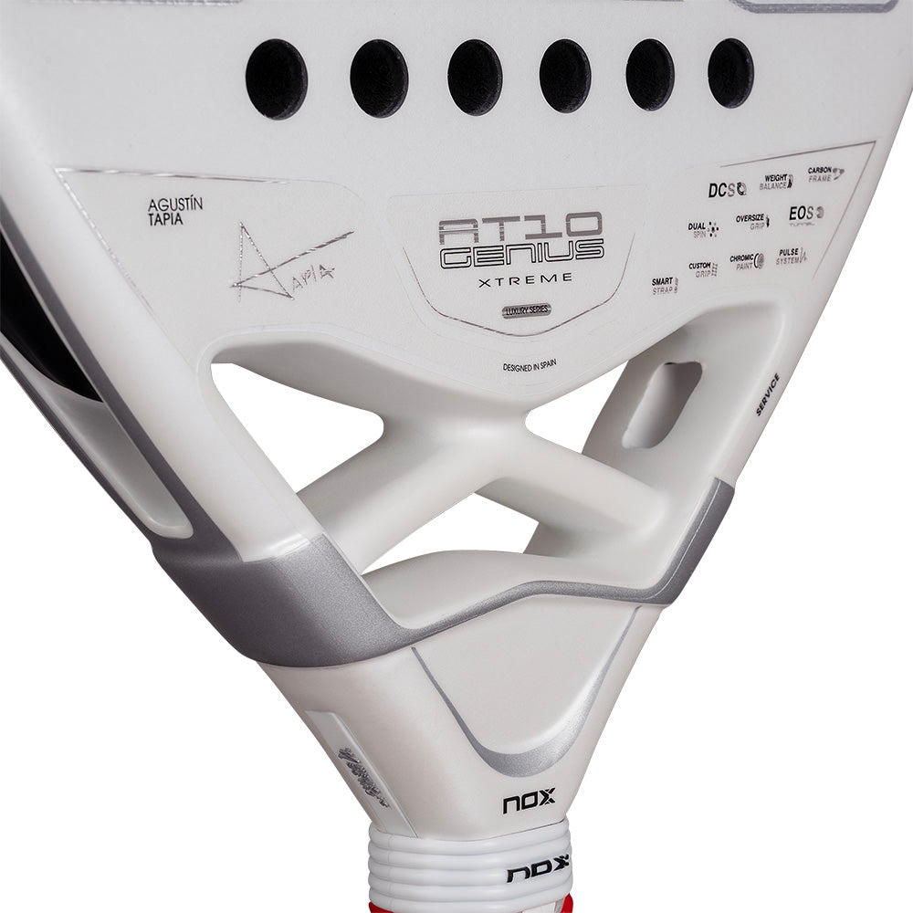 NOX AT10 GENIUS Attack 12K Alum Xtreme 2026 by AGUSTIN TAPIA Padel Racket Palas Nox