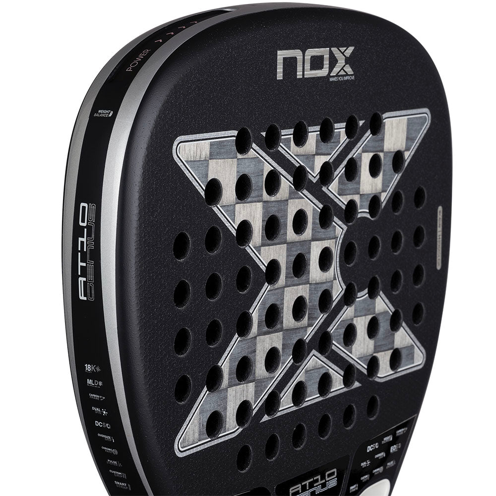 NOX AT10 GENIUS Attack 18K 2026 by AGUSTIN TAPIA Padel Racket Palas Nox