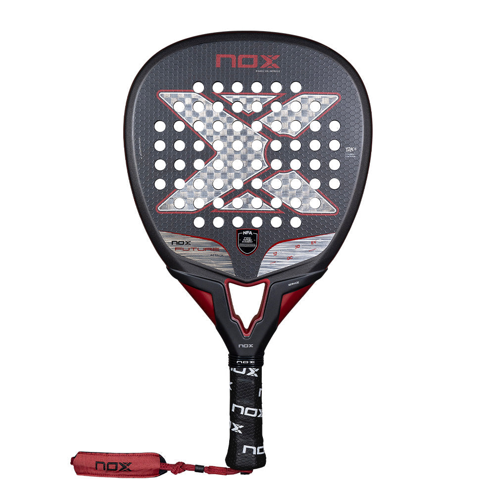 NOX FUTURE Attack 12K Alum NFA Series 2025 Padel Racket Padel Racket Nox