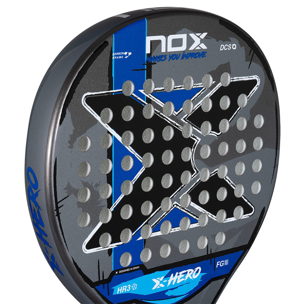 NOX X-HERO Blue 2026 Padel Racket Palas Nox