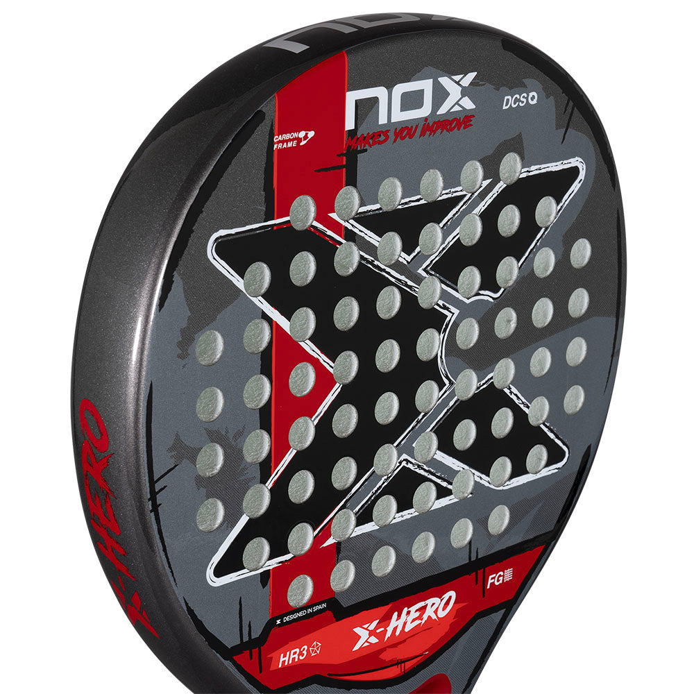 NOX X-HERO Red 2026 Padel Racket Palas Nox