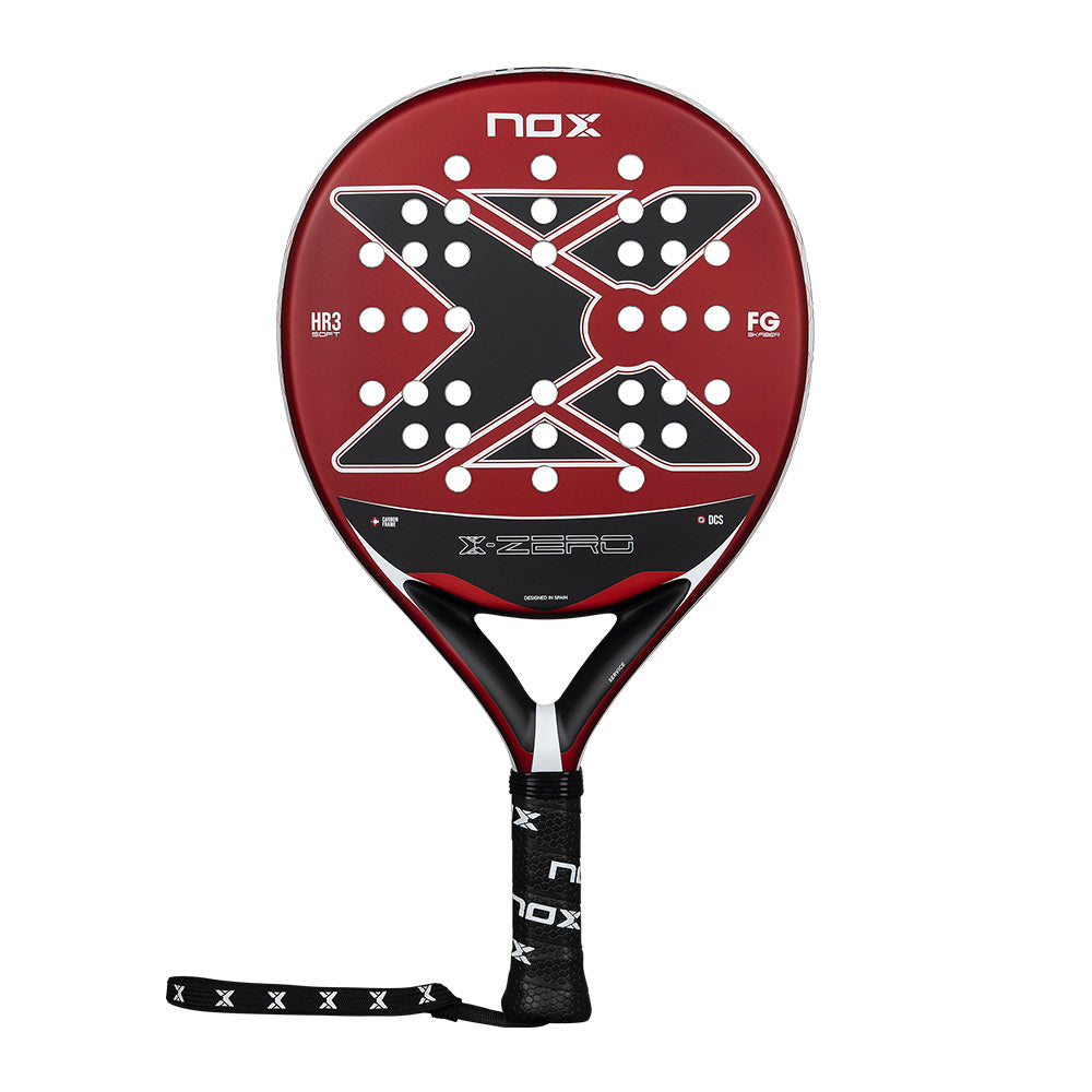 NOX X-ZERO Red 2026 Padel Racket Palas Nox