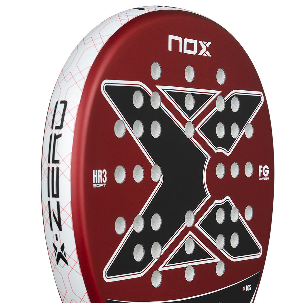 NOX X-ZERO Red 2026 Padel Racket Palas Nox