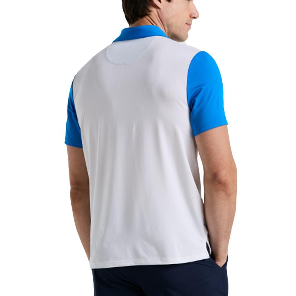 Men's Performance Heritage Block Tennis Polo Bright White