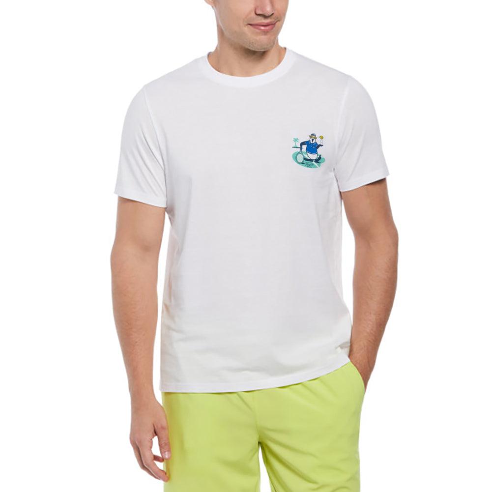 Men's Trademark Graphic Tennis Tee Bright White
