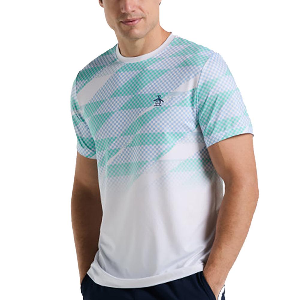 Men's Ombre Tennis Crew Bright White