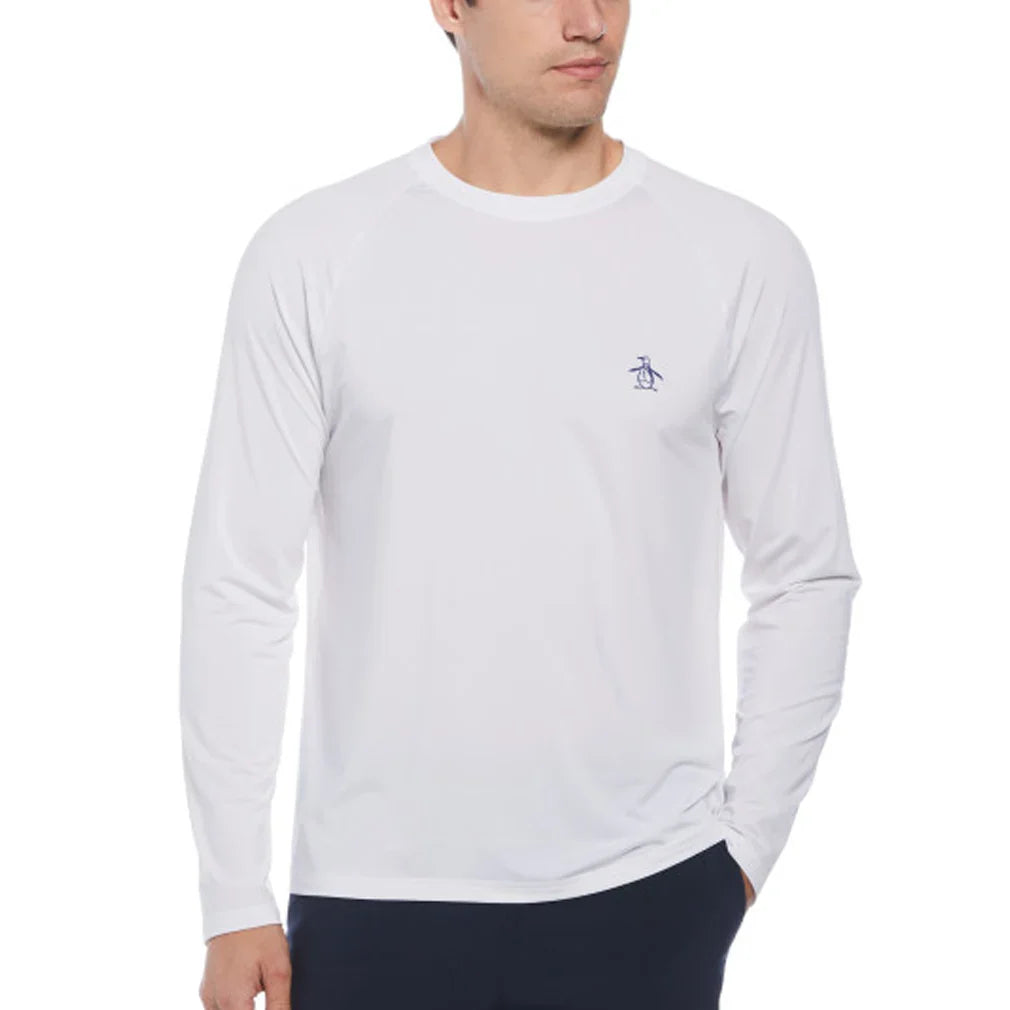 Men's Raglan Long Sleeve Tennis Pull Over