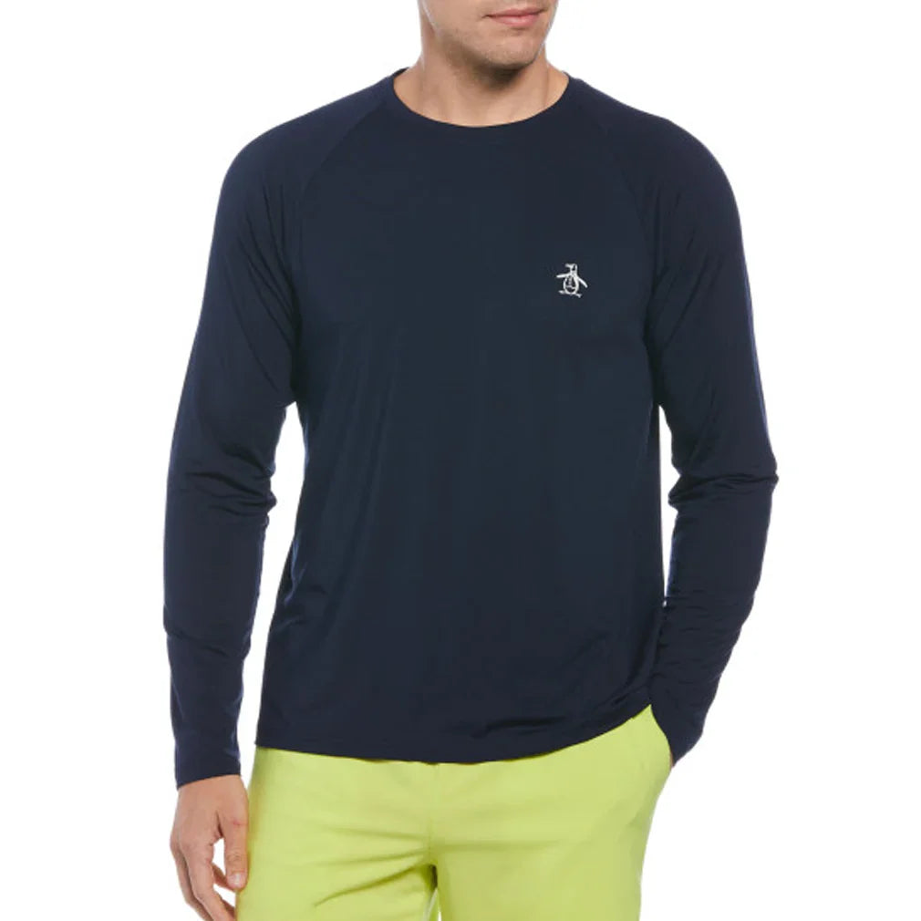 Men's Raglan Long Sleeve Tennis Pull Over