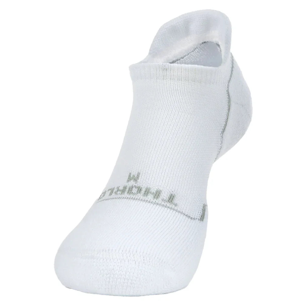 Light Cushion No Show Tab Pickleball Socks White