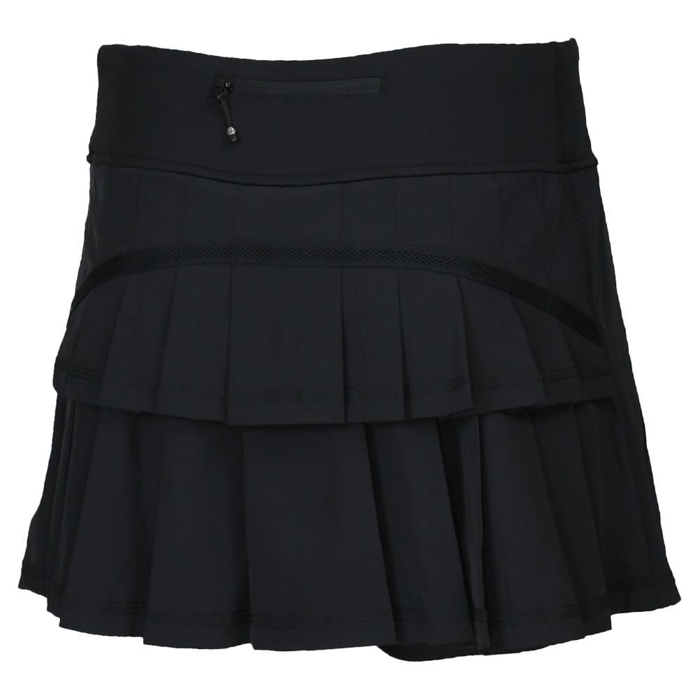 Womens Performance Tennis Skort Black