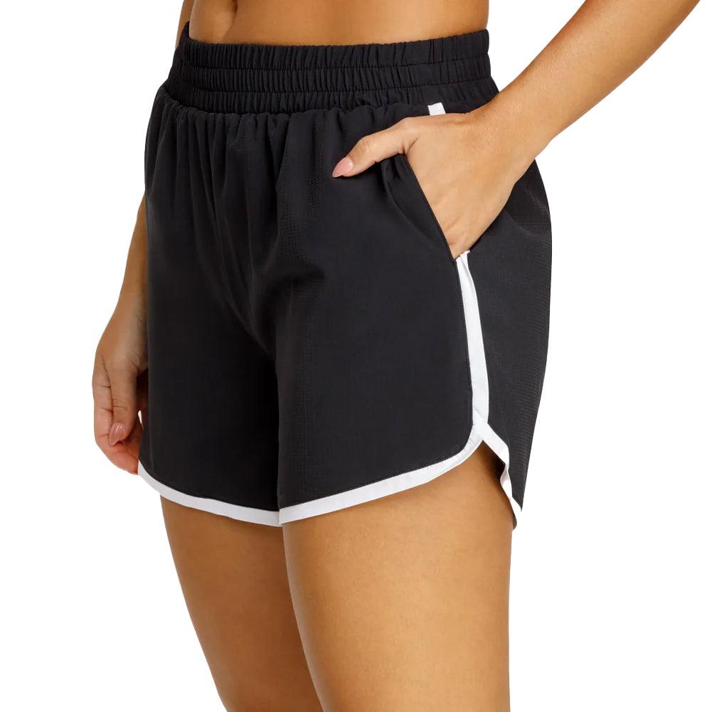 Women's Heath Tennis Shorts with Briefs Onyx