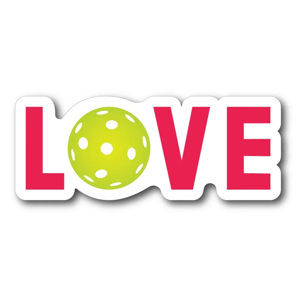 Pickleball Love Magnet Pink
