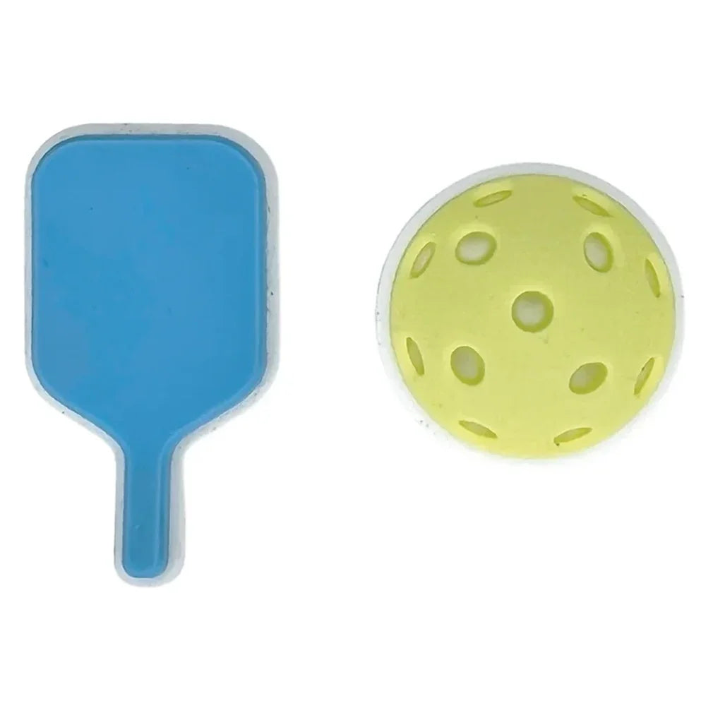 Pickleball Shoe Charms Blue