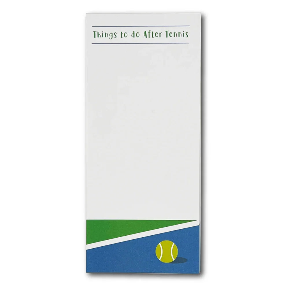 Tennis Notepad