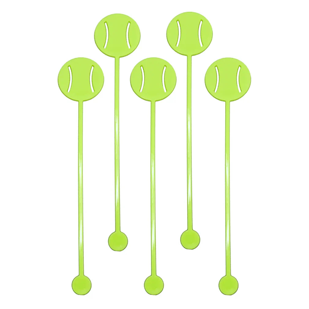 Stirrer Sticks 5 Pack Tennis
