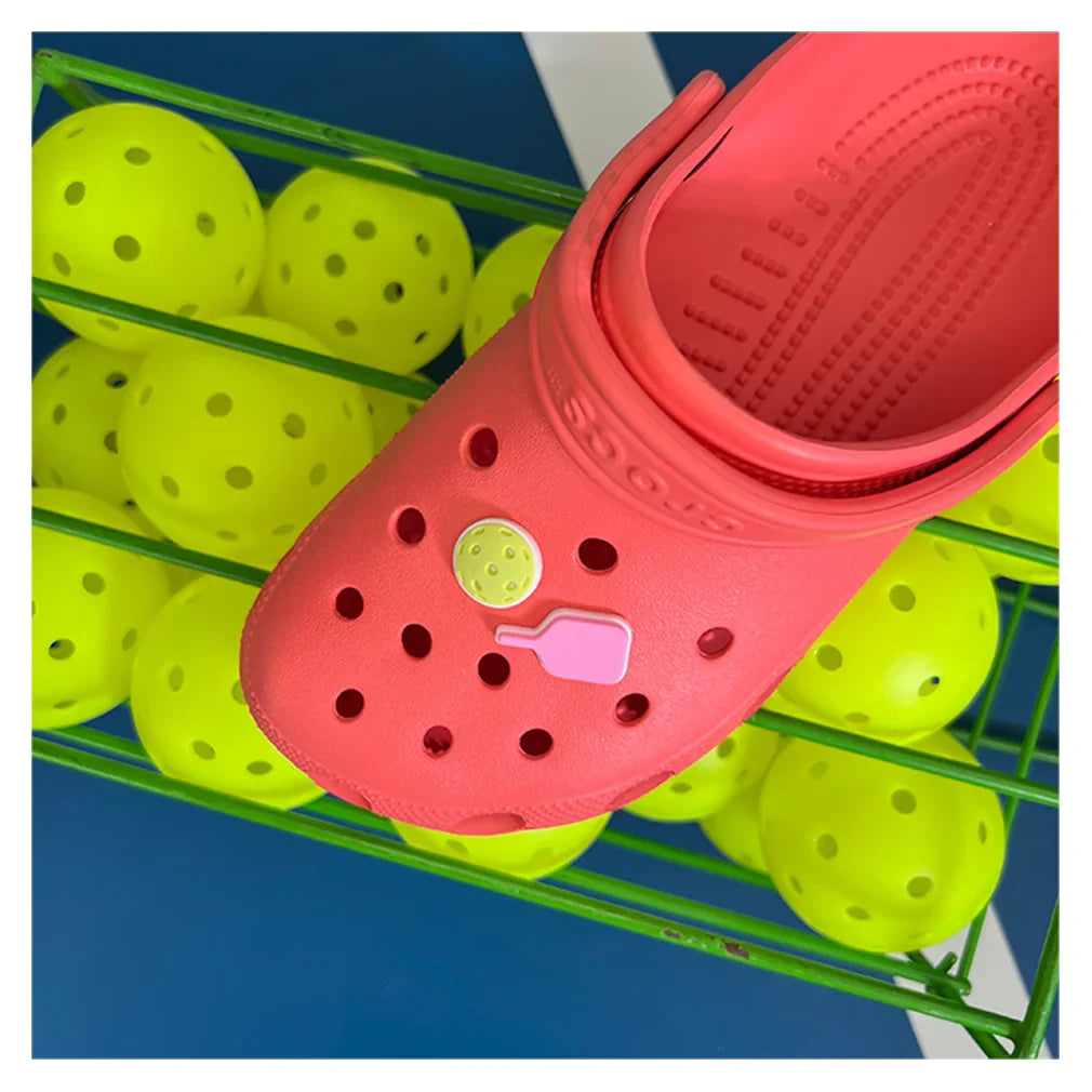 Pickleball Shoe Charms Pink