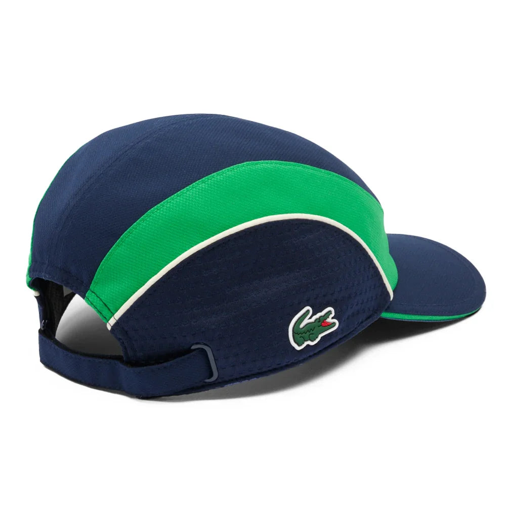 Men's Colorblock Tennis Cap Marine and Calathea
