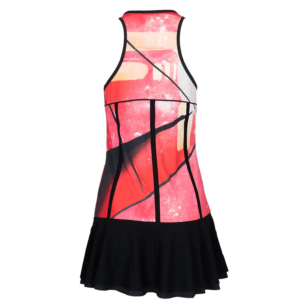 Women's Mai Tennis Dress Retro Black