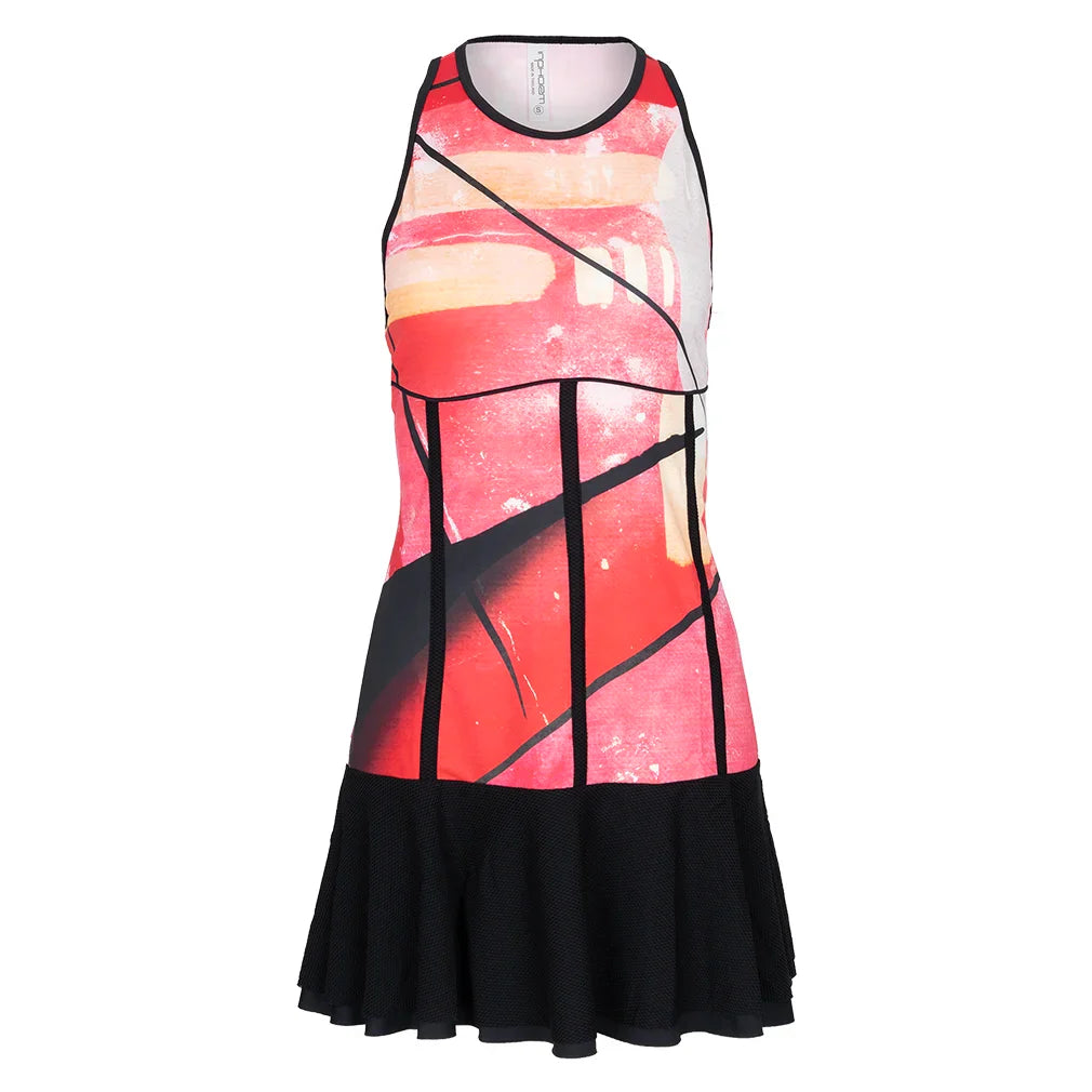 Women's Mai Tennis Dress Retro Black