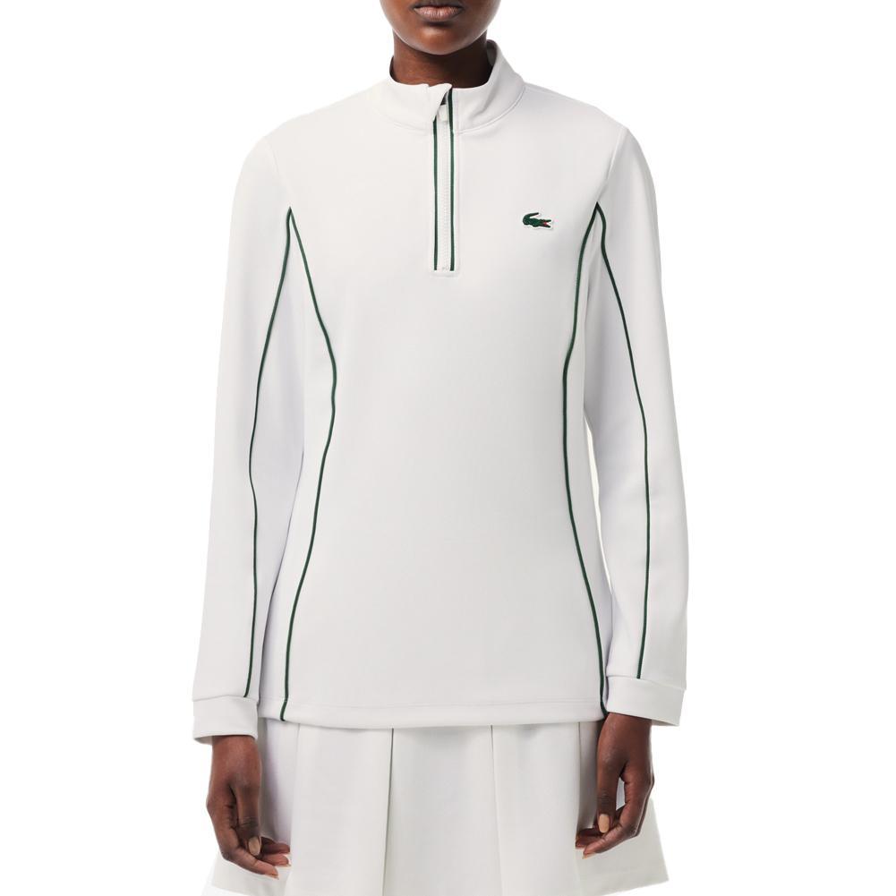 Women's Slim Fit Contrast Sleeve Tennis Jacket