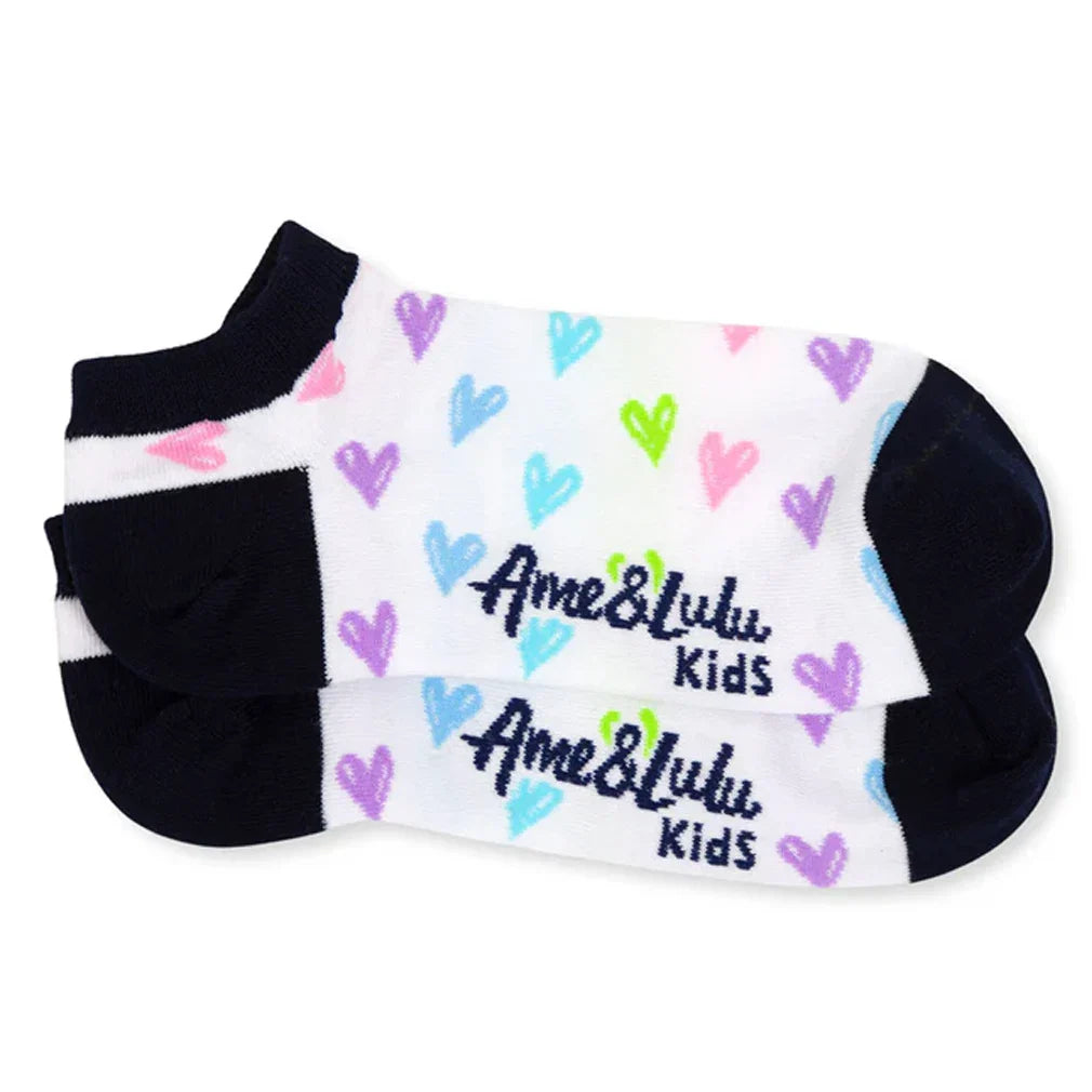 Juniors' Sporty Feet Tennis Socks Sweethearts