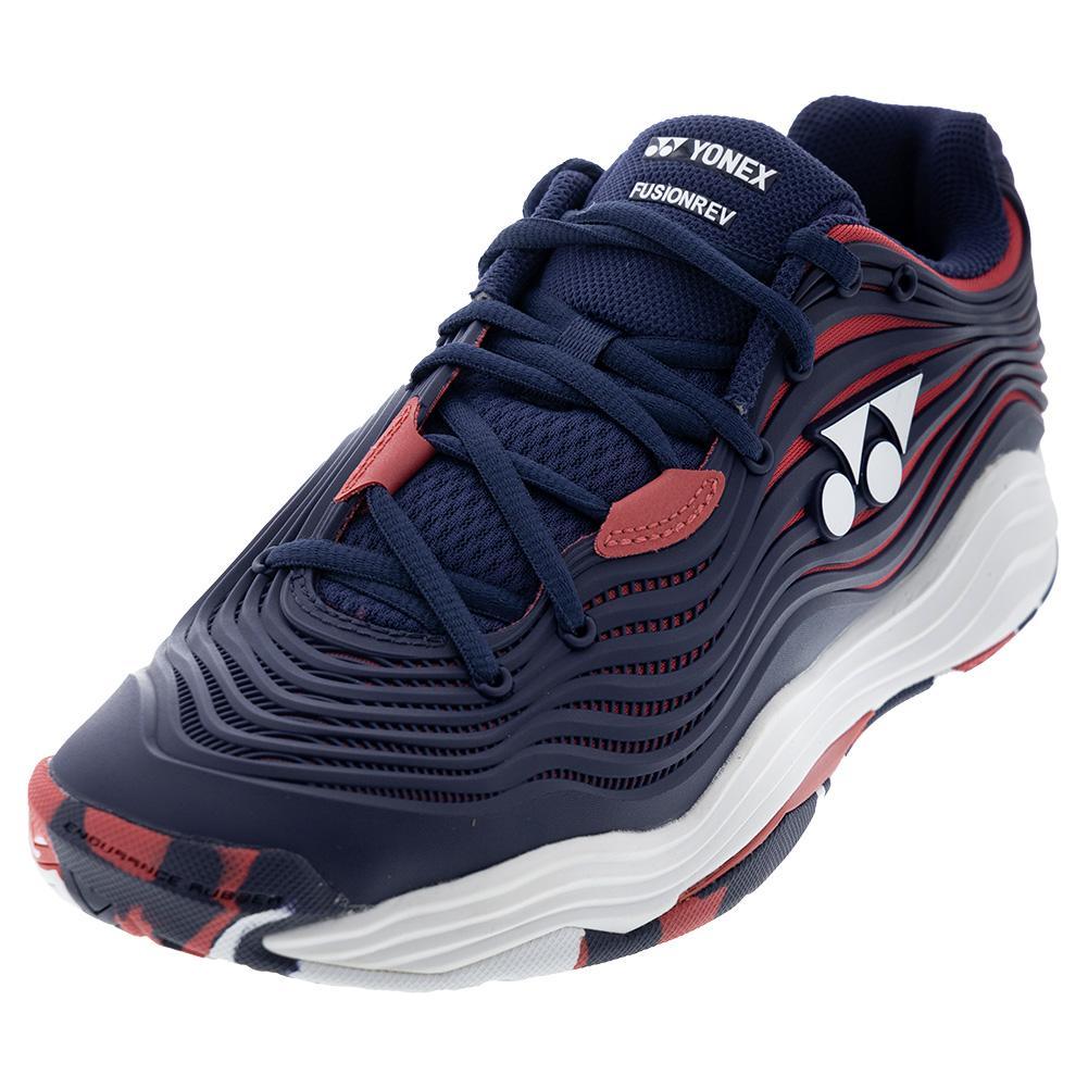 Men's Power Cushion Fusionrev 5 Tennis Shoes Navy and Red