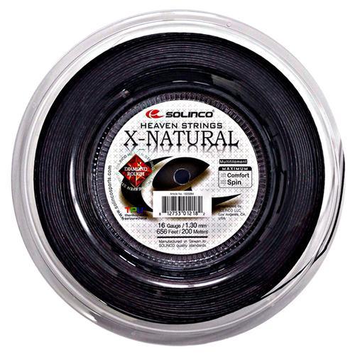X-Natural Tennis String Reel Black