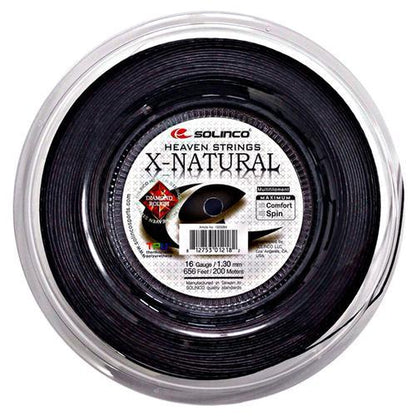 X-Natural Tennis String Reel Black