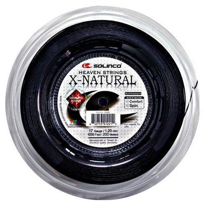 X-Natural Tennis String Reel Black
