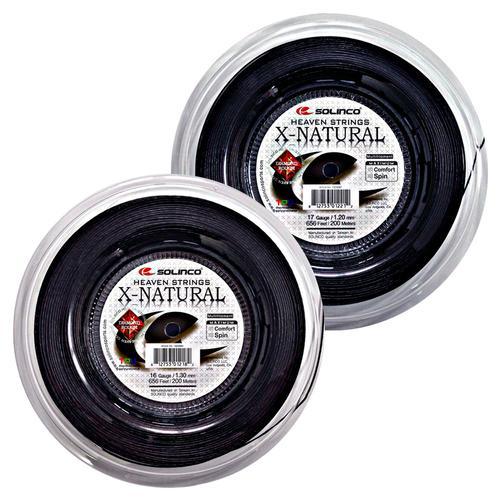 X-Natural Tennis String Reel Black