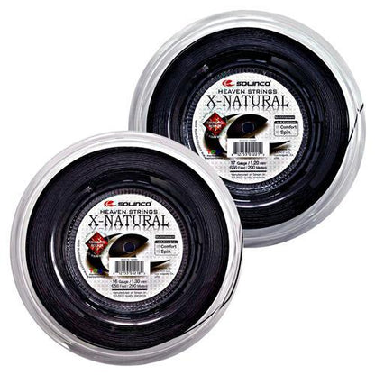 X-Natural Tennis String Reel Black