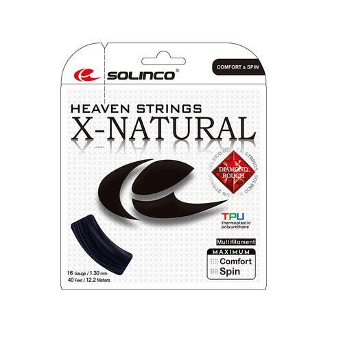 X-Natural Tennis String Black