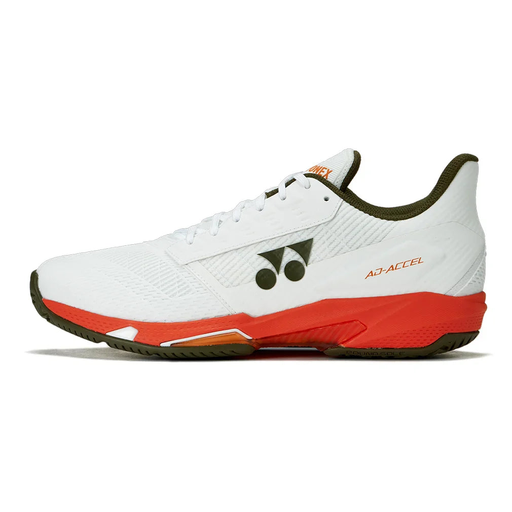 Women's AD-ACCEL Tennis Shoes White and Orange